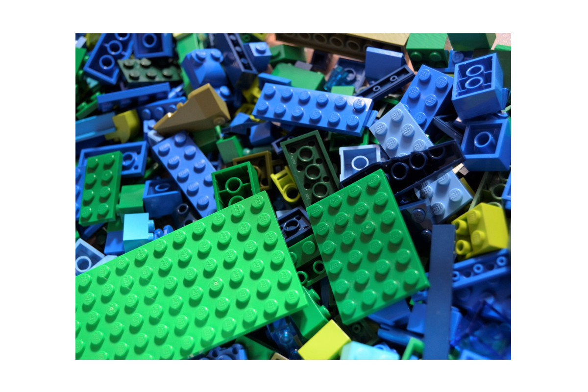 Animation briques de construction type Lego® 