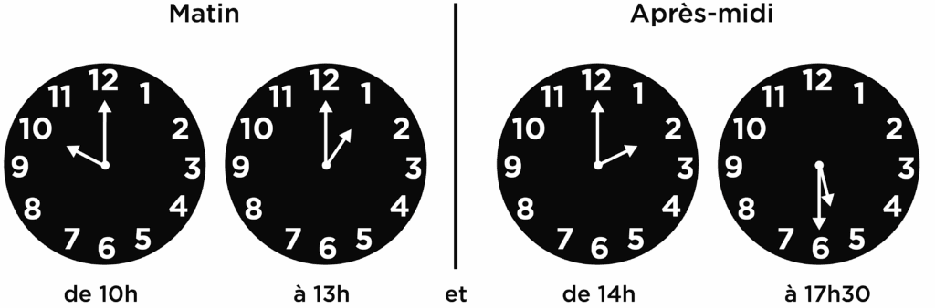Horaires haute saison du théâtre romain de Lillebonne